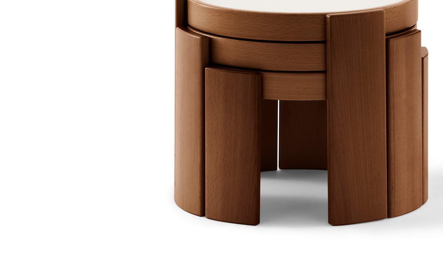 780/783 Round low table by Gianfranco Frattini